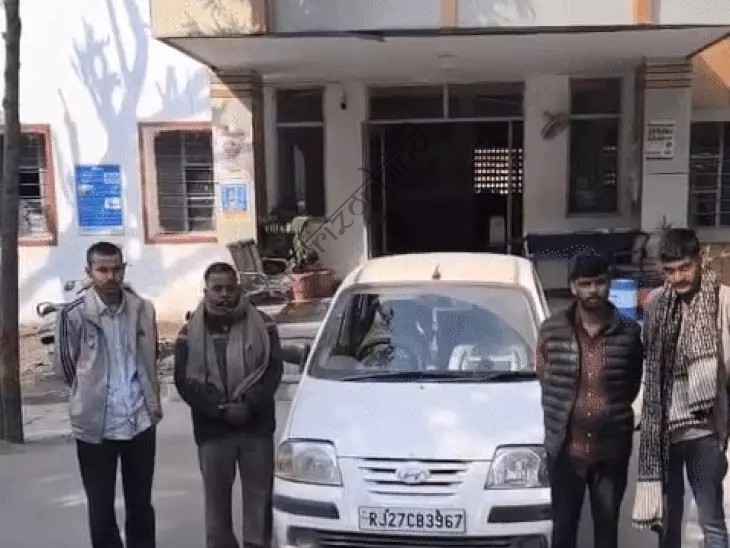 उदयपुर न्यूज़: घर के बाहर बुलाकर मारपीट-अपहरण, पुलिस ने दबोचे 4 और बदमाश