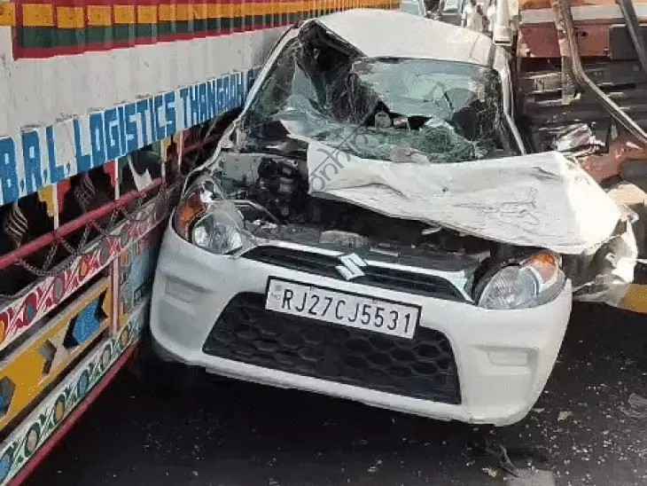 उदयपुर न्यूज़: बेकाबू टेंकर का कहर: देबारी हाईवे पर दर्जनभर वाहन चपेट में, अफरा-तफरी और केमिकल रिसाव!