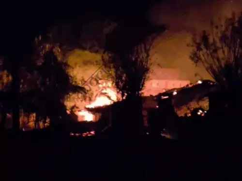 उदयपुर न्यूज़: प्यार की मुलाकात बनी अंतिम रात, 2-गांवों में बवाल:आगजनी में 10 से ज्यादा घर फूंके, पुलिस पर भी हमला