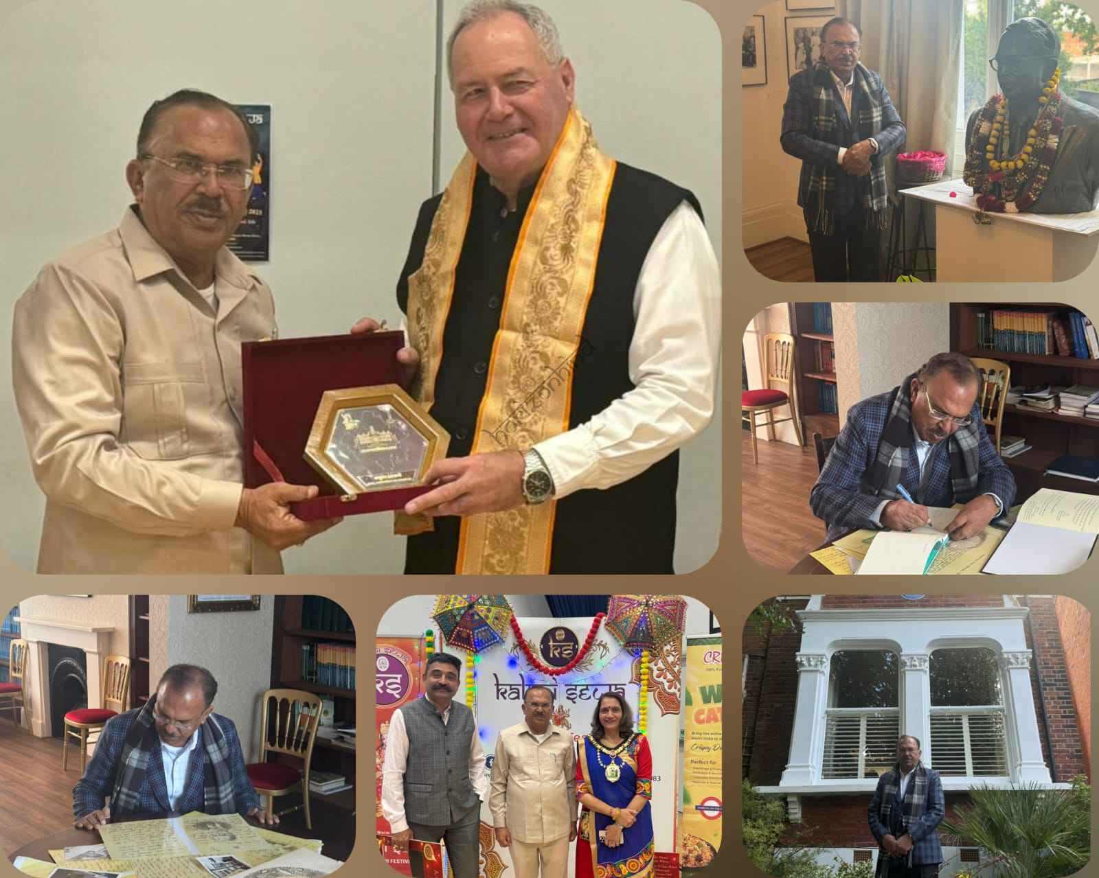 अंतर्राष्ट्रीय न्यूज़: राजस्थान विधानसभा अध्यक्ष वासुदेव देवनानी ने लंदन में डॉ. भीमराव अंबेडकर हाउस संग्रहालय का अवलोकन किया।