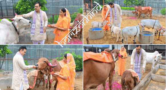 राजस्थान न्यूज़: गोपाष्टमी पर मुख्यमंत्री भजनलाल शर्मा ने किया गौ-पूजन, प्रदेश की सुख-समृद्धि की कामना