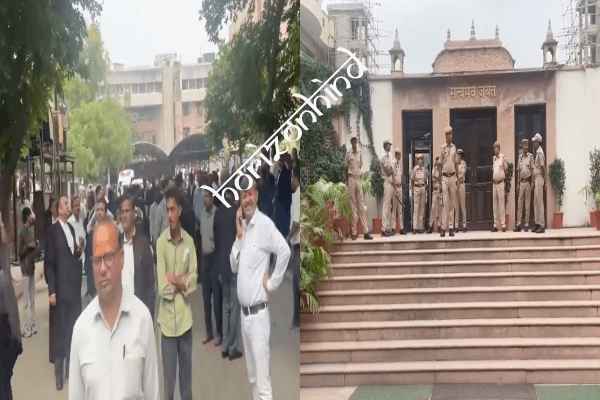 राजस्थान न्यूज़: राजस्थान हाईकोर्ट में बम धमकी से हड़कंप, ईमेल में लिखा – बिल्डिंग खाली नहीं की तो होंगे गंभीर परिणाम
