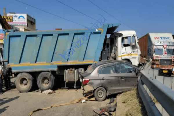 राजस्थान न्यूज़: जयपुर में भीषण सड़क हादसा: हरमाड़ा में बेकाबू डंपर ने मचाई तबाही, 13 की मौत, दर्जनभर घायल