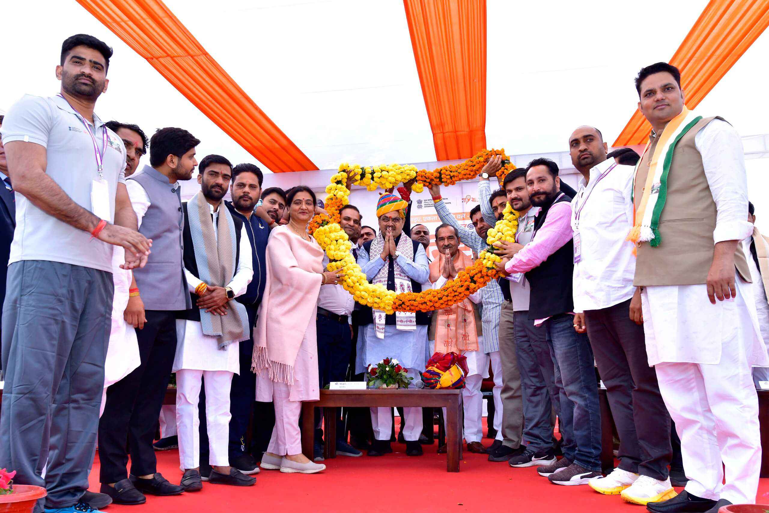 राजस्थान न्यूज़: मुख्यमंत्री भजनलाल शर्मा ने सरदार@150 के तहत यमुना प्रवाह यात्रा को दिखाई हरी झंडी, कहा—युवा सरदार पटेल से लें राष्ट्र प्रथम की प्रेरणा