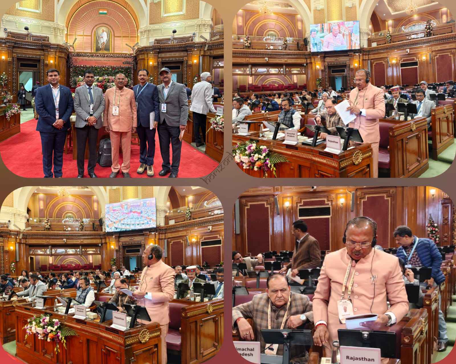 राष्ट्रीय न्यूज़:  86वें अखिल भारतीय पीठासीन अधिकारियों का लखनऊ में सम्मेलन, विधायिका भारतीय लोकतंत्र की धडकन हैं - देवनानी,