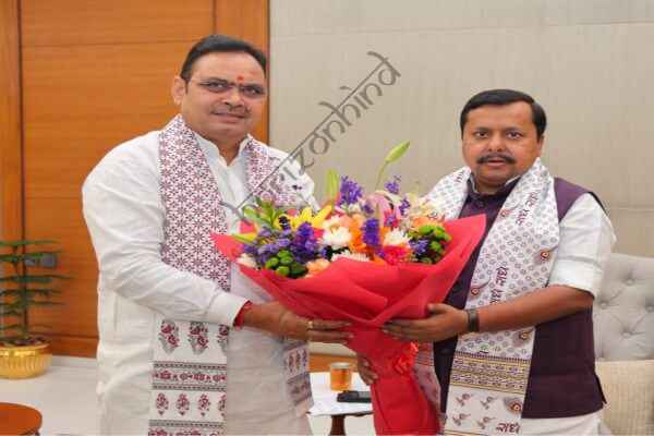 राष्ट्रीय न्यूज़: दिल्ली में मुख्यमंत्री भजनलाल शर्मा ने भाजपा राष्ट्रीय अध्यक्ष नितिन नबीन से की शिष्टाचार भेंट