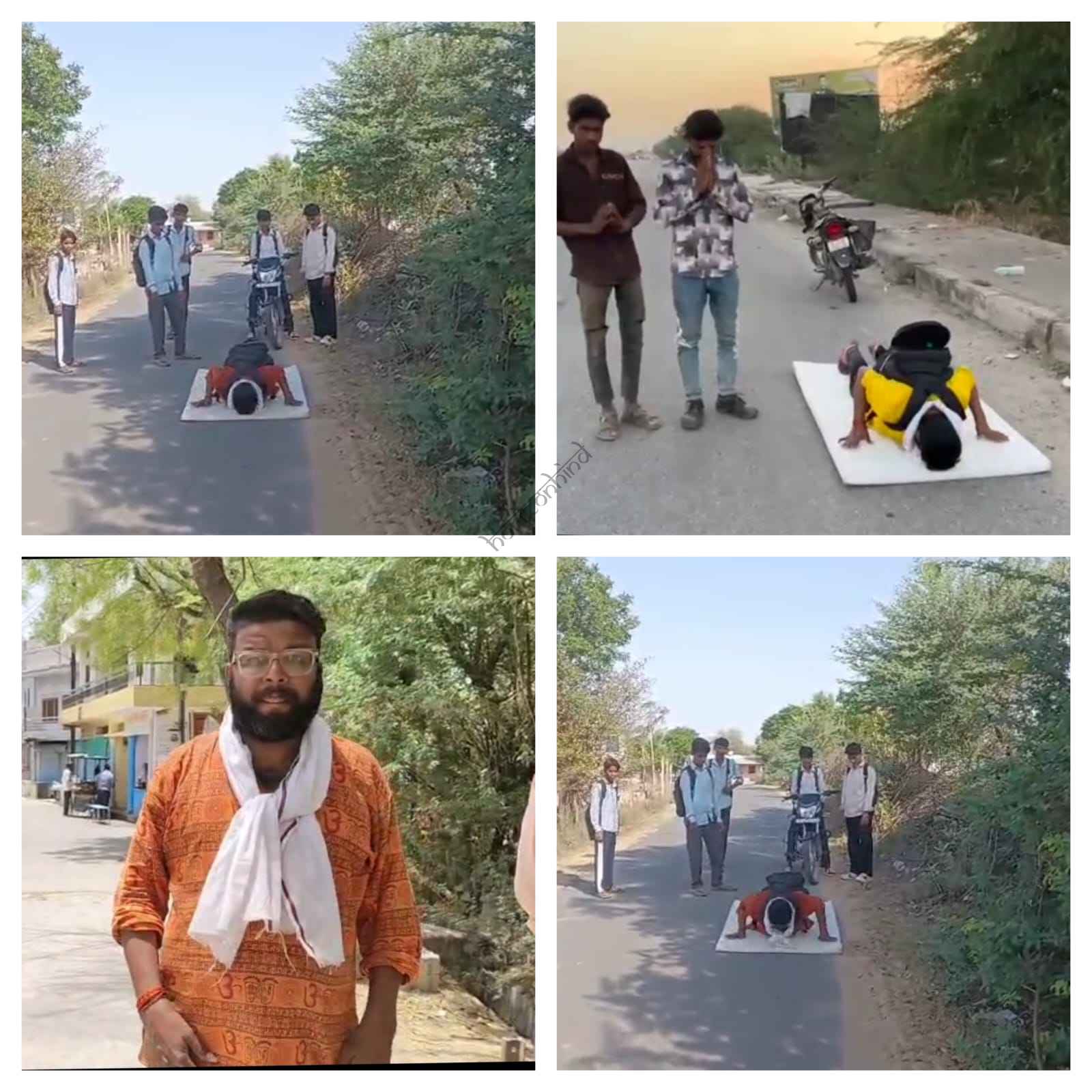 राजस्थान न्यूज़: अजमेर के मुकेश खटवानी   भीषण गर्मी में 45 डिग्री तापमान में भी कर रहे हैं दंडवत यात्रा,