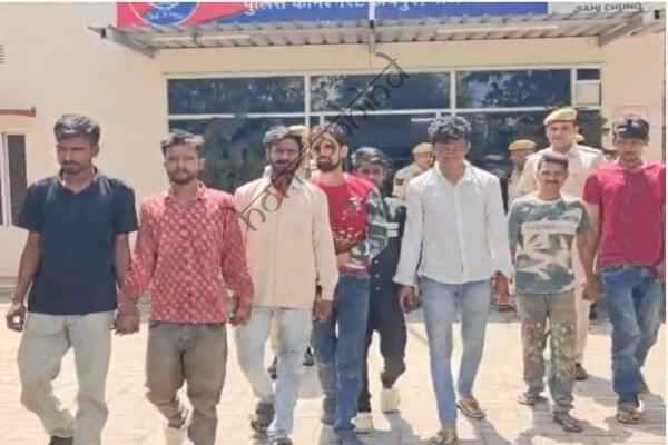 राजस्थान न्यूज़: जयपुर में बीएसएनएल केबल चोरी गिरोह का पर्दाफाश, 8 आरोपी गिरफ्तार