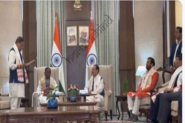 राष्ट्रीय न्यूज़: हिमंता बिस्वा सरमा फिर चुने गए असम भाजपा विधायक दल के नेता, 12 मई को लेंगे मुख्यमंत्री पद की शपथ
