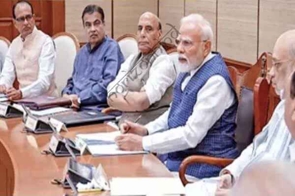 राष्ट्रीय न्यूज़: केंद्रीय मंत्रिपरिषद की बैठक में पीएम मोदी का मंत्रियों को संदेश, विकसित भारत 2047 सरकार का संकल्प