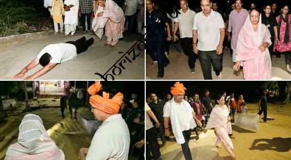 राजस्थान न्यूज़: श्रीनाथजी मंदिर में सपत्नीक पूजा के बाद मुख्यमंत्री भजनलाल शर्मा ने शुरू की गिरिराज जी महाराज की सप्तकोसीय परिक्रमा