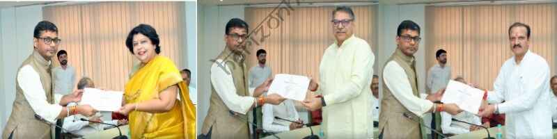 राजस्थान न्यूज़: राजस्थान से राज्यसभा के लिए के कांग्रेस से नीरज डांगी और भाजपा डॉ. अलका सिंह व डॉ. सतीश पूनिया निर्विरोध निर्वाचित