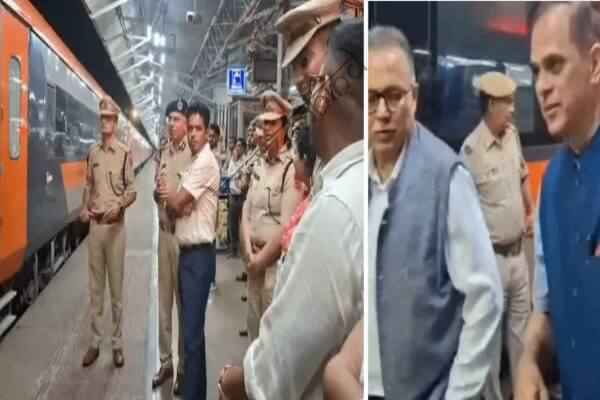 राजस्थान न्यूज़: प्रधानमंत्री मोदी के जोधपुर-पचपदरा दौरे की तैयारियां अंतिम चरण में, CS और DGP ने संभाला मोर्चा,मुख्य सचिव वी. श्रीनिवास और डीजीपी राजीव शर्मा, एयरपोर्ट और रिफाइनरी का फाइनल निरीक्षण