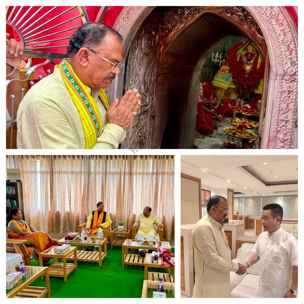 राष्ट्रीय न्यूज़: राजस्थान विधानसभा अध्यक्ष वासुदेव देवनानी ने त्रिपुरा विधानसभा अध्यक्ष एवं वरिष्ठ जनप्रतिनिधियों से की शिष्टाचार भेंट