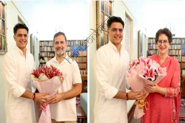 राष्ट्रीय न्यूज़: पंजाब की कमान मिलते ही राहुल-प्रियंका से मिले सचिन पायलट, 2027 चुनाव की रणनीति पर मंथन, गुटबाजी खत्म करना बड़ी चुनौती