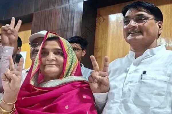 राजस्थान न्यूज़: सीकर में कांग्रेस की खतीजा बानो बनीं सभापति: 41 वोट मिले, भाजपा की कंचन को 17 मतों से हराया