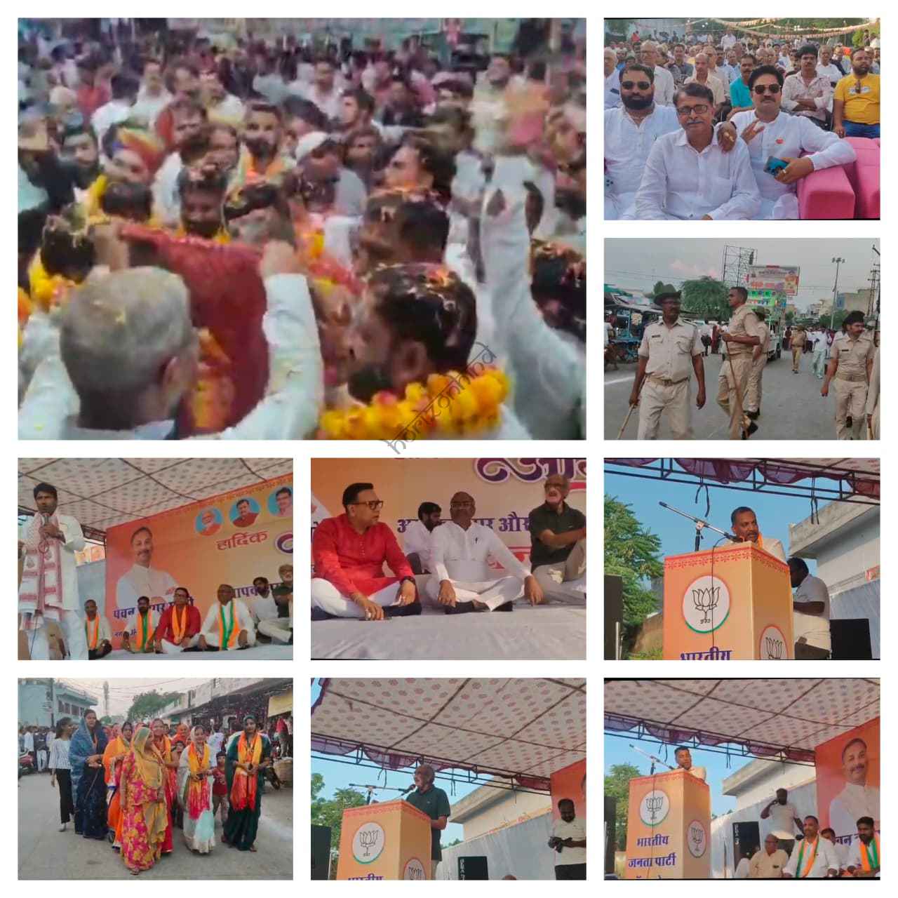 राजस्थान न्यूज़: सांभर में भाजपा की जीत पर निकला भव्य विजय जुलूस, सांभर में भाजपा की जीत का जश्न, सांसद राव राजेंद्र सिंह ने दिखाई विजय जुलूस को हरी झंड